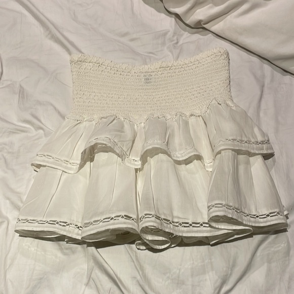 Aritzia (Sunday Best) Mini Ruffle Skirt - Picture 2 of 3